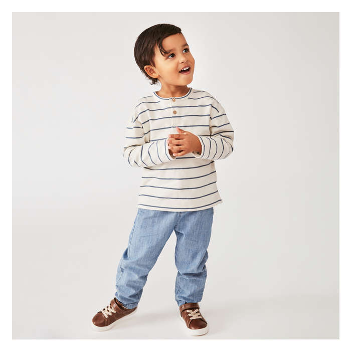 Toddler Boys' Chambray Pant